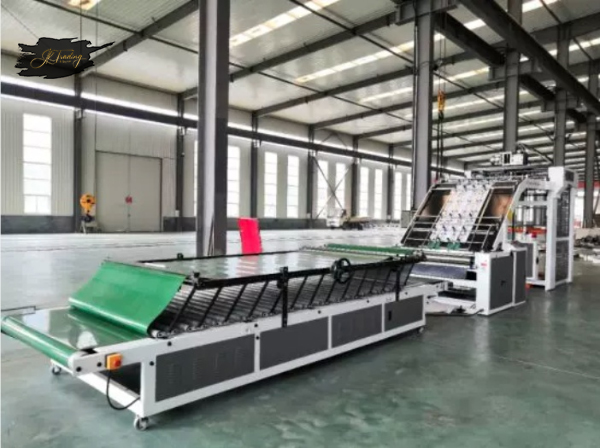 Semi Automatic Carton Paper Flute Laminating Corrugated Package Machine